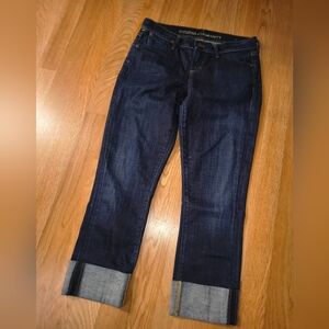 Citizens Of Humanity Dark Blue Cropped Jeans 🥰🥰 Cani Straight Legged